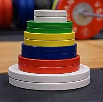 Vulcan V-Lock Olympic Weightlifting Rubber Discs