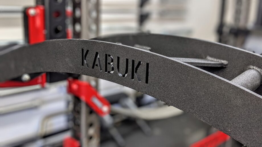 Kabuki Strength Kadillac Bar lasercut logo