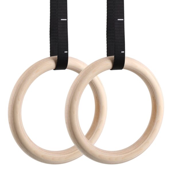 FEMOR Wood Gymnastic Rings