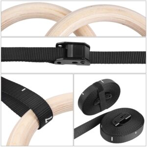 FEMOR Wood Gymnastic Rings