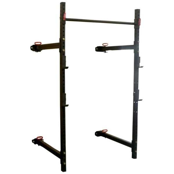 Titan T-3 Fold Back Wall-Mounted Squat Rack