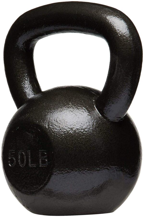 Amazon Basics Cast Iron Kettlebells