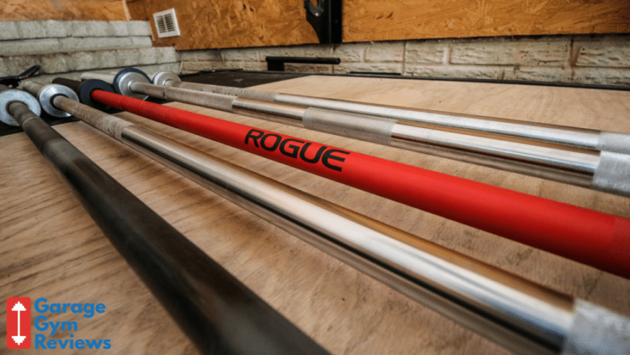 Rogue Cerakote Barbell compared to other barbells