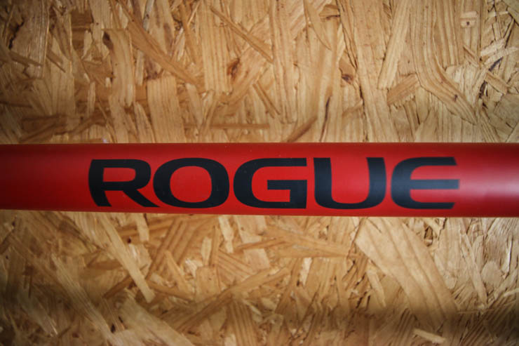red Rogue Cerakote Barbell logo