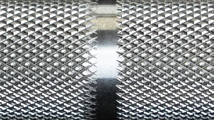 Rogue Ohio Power Bar knurling