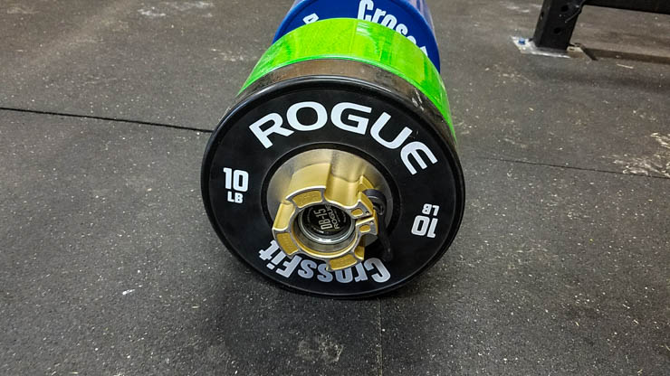 10 pound Rogue Dumbbell Bumper