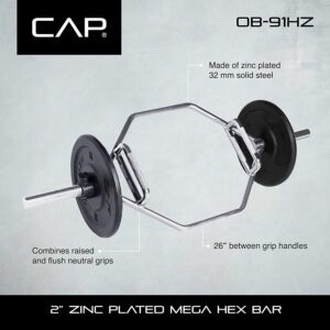 CAP OB-91HZ Mega Hex Bar