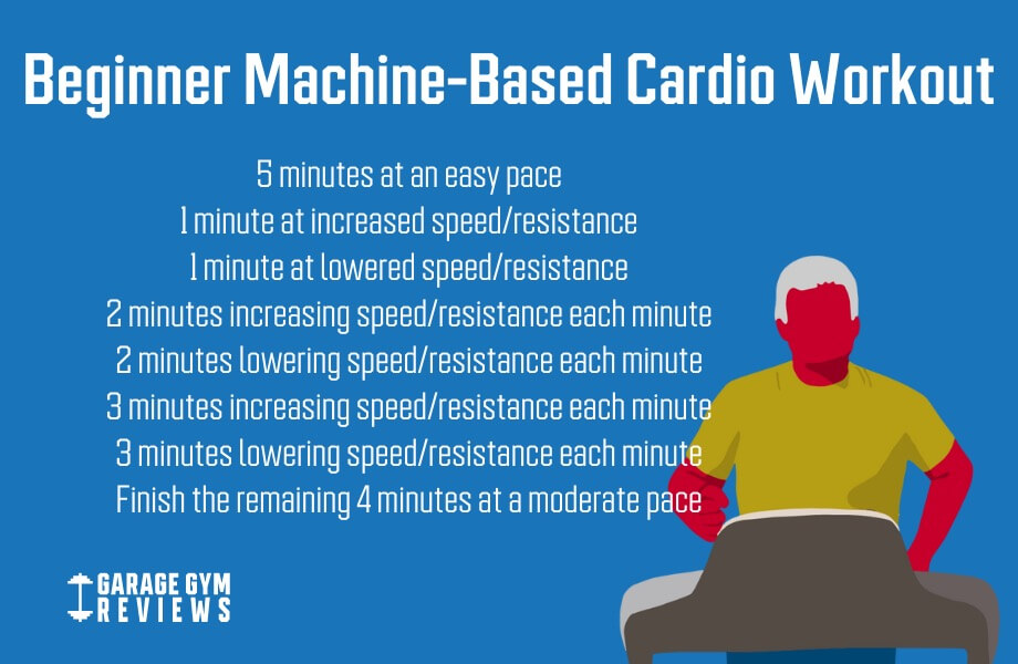 beginner cardio workout machine