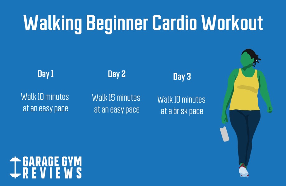 beginner walking cardio workout