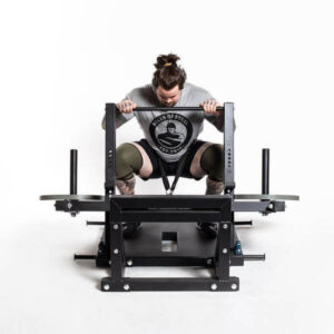 bells of steels belt squat machine 2.0 in use