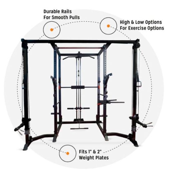 Bells of Steel Cable Crossover Power Rack Attachment
