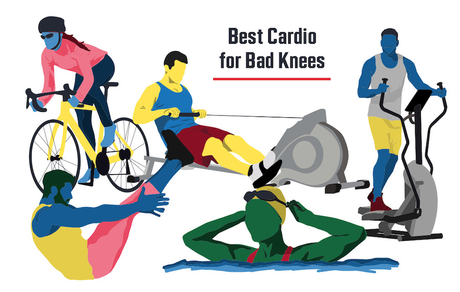 Best Cardio for Bad Knees: Bike, Row, Swim, and More 