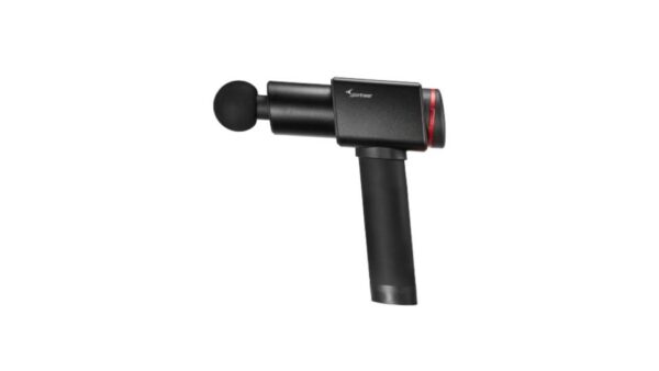 Product photo of the Sportneer Elite D9 massage gun on a white background