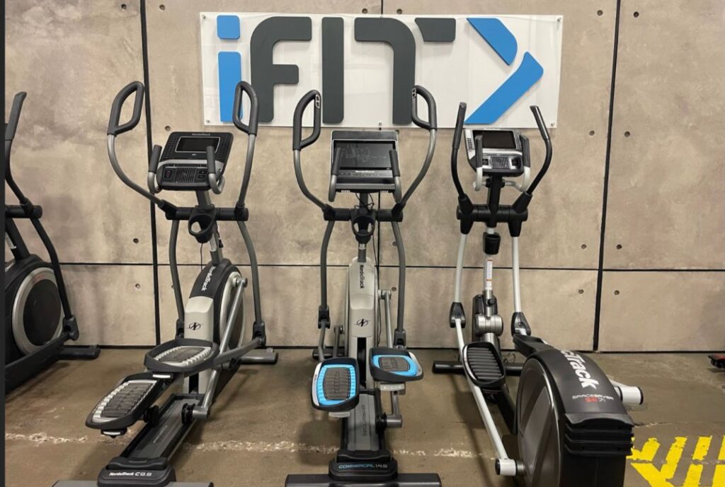 The Best NordicTrack ellipticals lined up