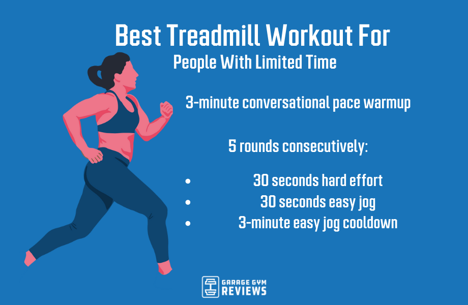 best treadmill workout for people with limited time