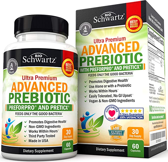 Essential Stacks Saccharomyces Boulardii Probiotics (Non-GMO & Gluten Free)  - 5 Billion CFUs for Gut Health (60 Capsules)