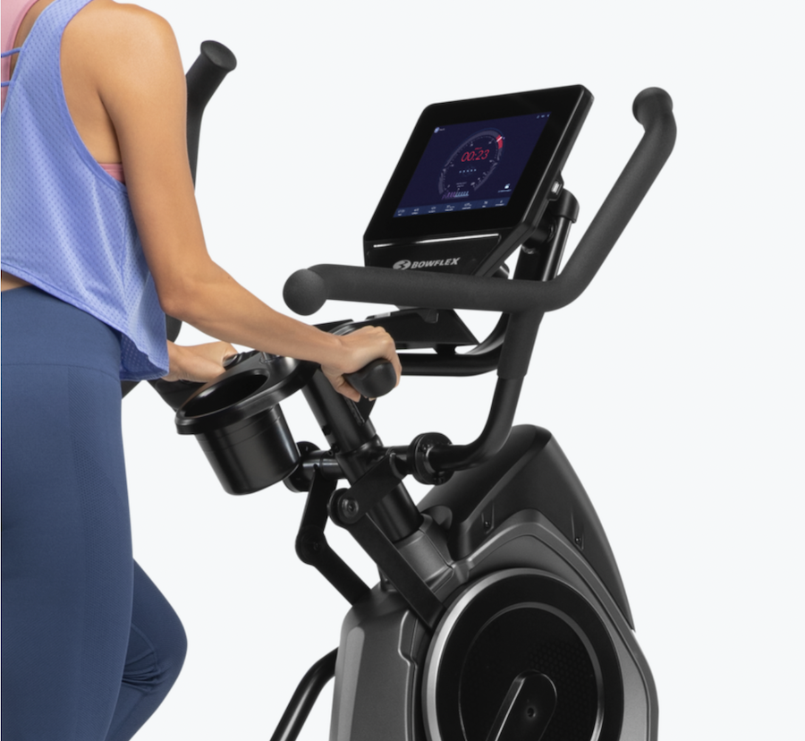 An image of the Bowflex Max Trainer M9 console and handles