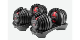 The Bowflex SelectTech 552 Adjustable Dumbbells