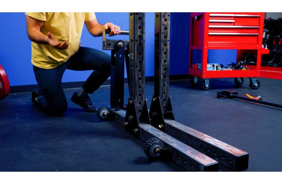 bridge built phoenix squat rack portability