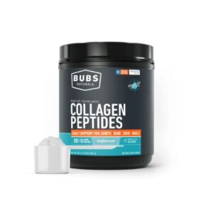 20-ounce container of BUBS Naturals Collagen Protein