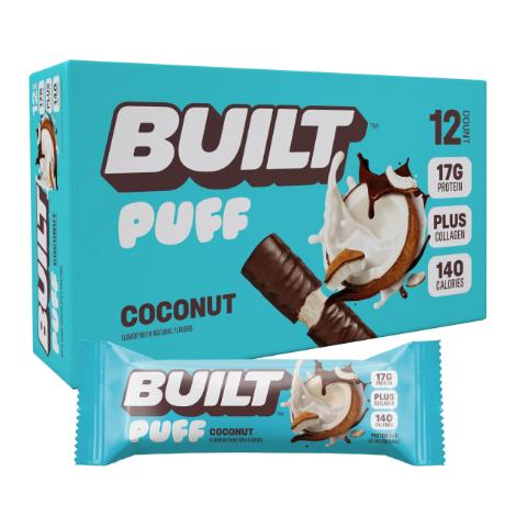 BUILT Puff Protein Bars