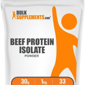Bulk Supplements Beef Protein Isolate