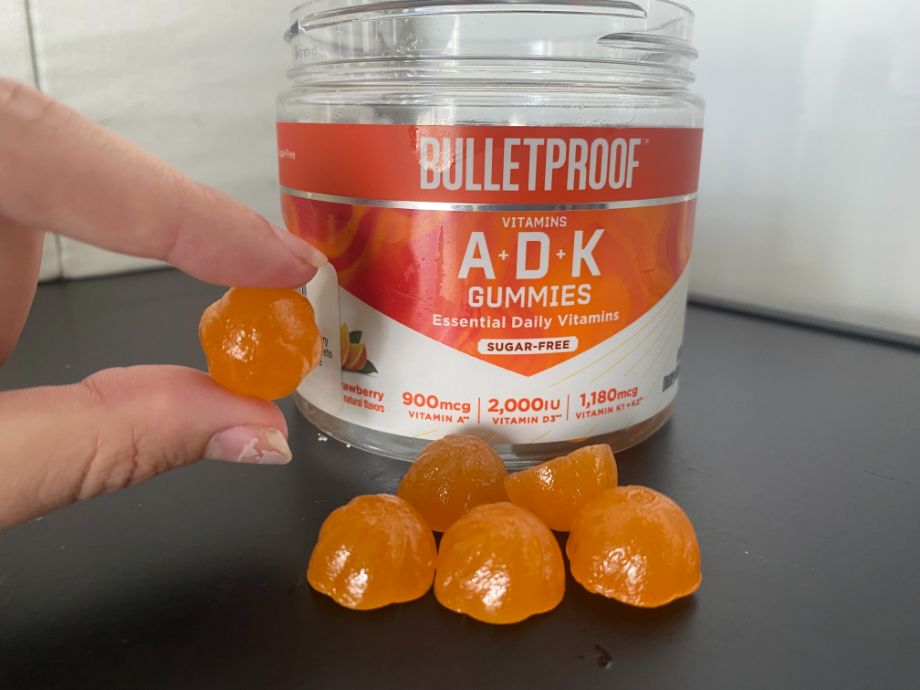 An image of Bulletproof vitamin ADK gummies