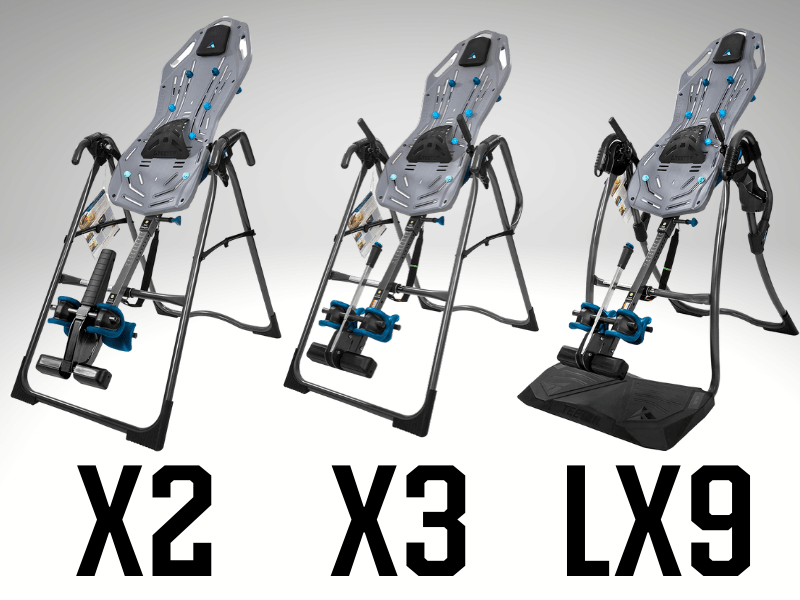 Teeter FitSpine X2, X3, LX9 Inversion Tables