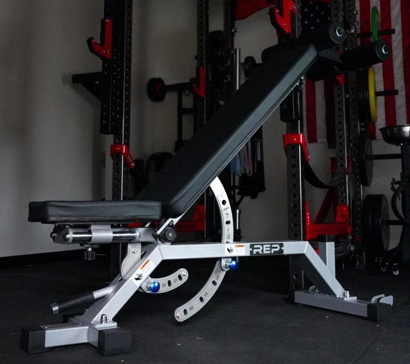 The REP Fitness AB-5000 Zero Gap Bench