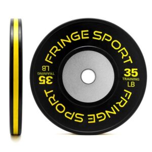 Fringe Sport LB Black Training Competition Bumper Plates