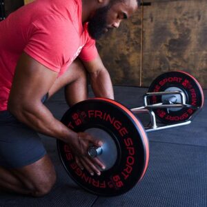 Fringe Sport LB Black Training Competition Bumper Plates