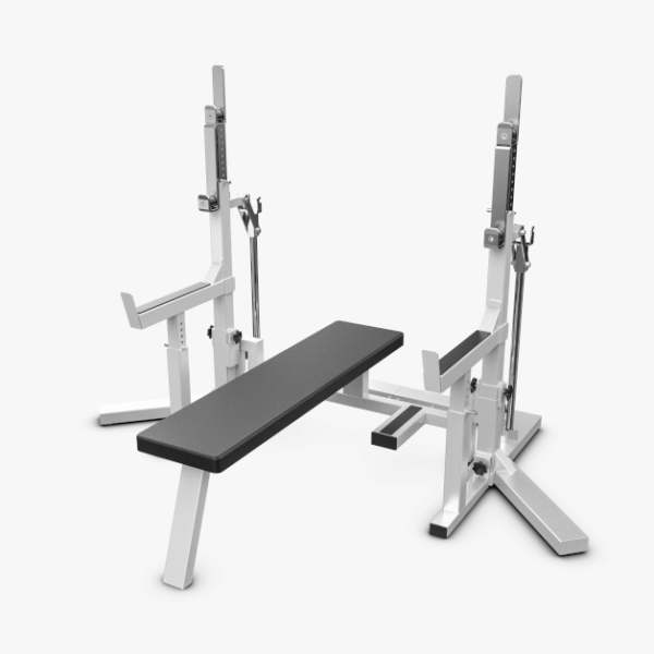 Eleiko Powerlifting Squat Stand/Bench Combo Rack