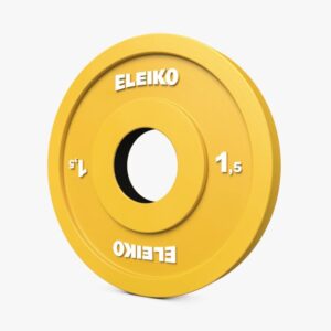 Eleiko IWF Weightlifting Rubber Coated Competition Discs