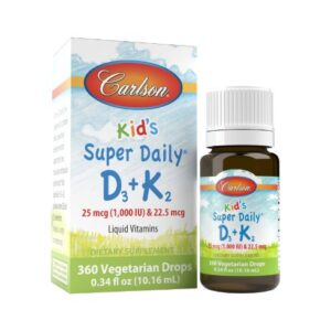 An image of Carlson Kid's Super Daily Vitamin D3 K2