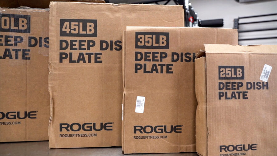 Rogue Deep Dish Plates boxing