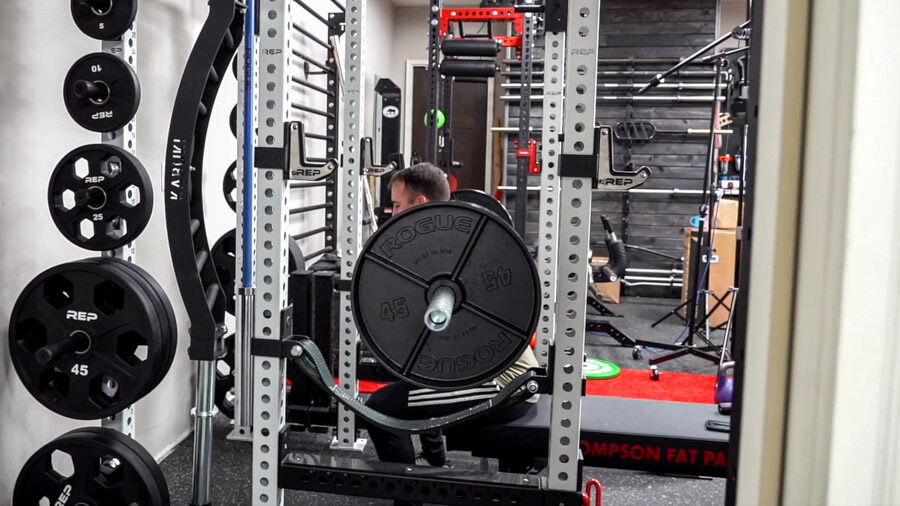 coop squatting with the Rogue Deep Dish Plates