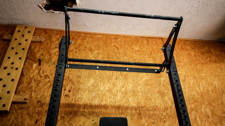 PRx Performance Profile Squat Rack kipping bar