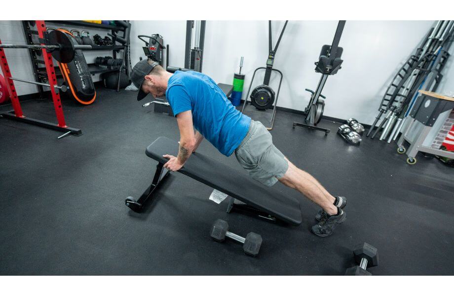 chest press hammer strength bench