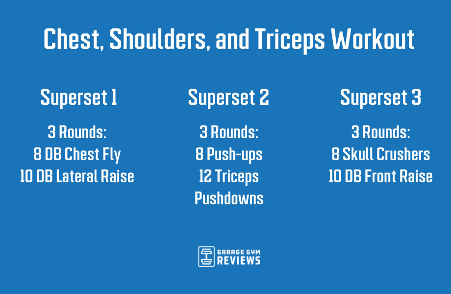 Chest Shoulder Triceps Workout