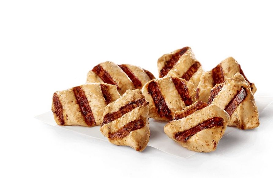 An image of Chick-fil-A grilled chicken nuggets