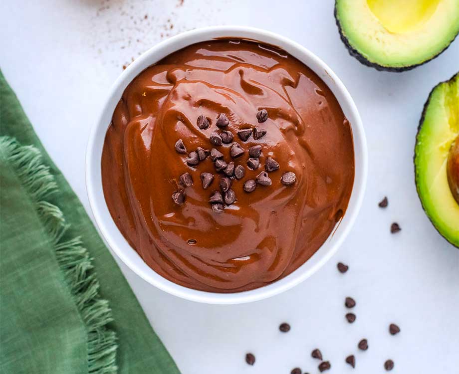 Chocolate Avacado Smoothie by Liz Thomson at iheartvegetables.com