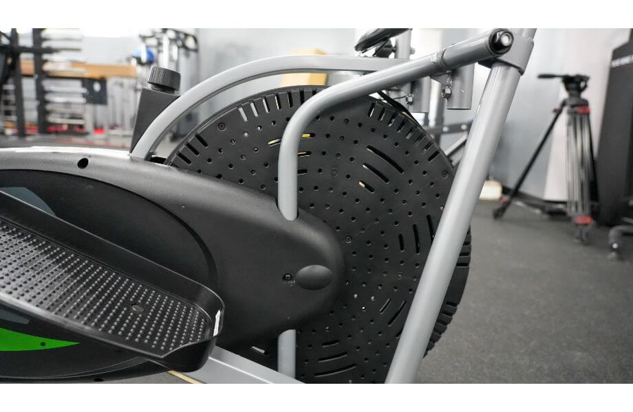 close up body rider fan elliptical trainer