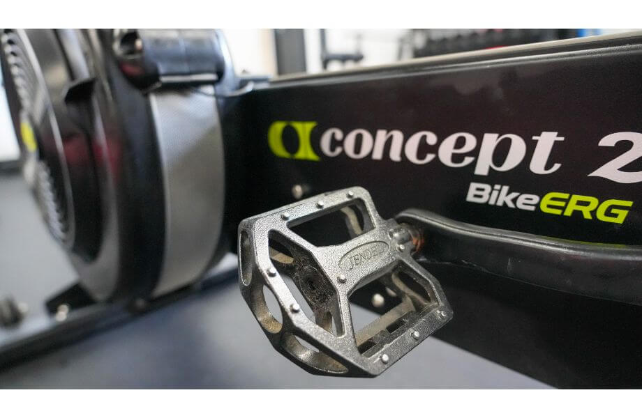 concept 2 bike erg pedal