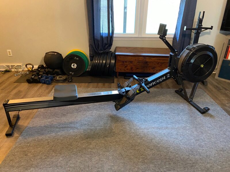 Concept2 Model D Indoor Rowing Machine with PM5 Crossfit Cardio Gym Fitness Wod 