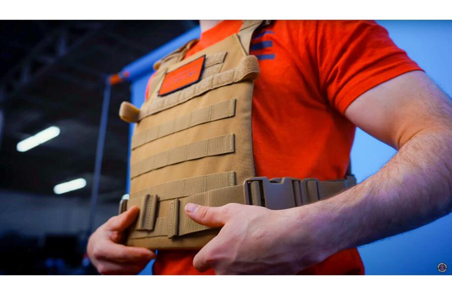 Condor Sentry Plate Carrier being worn