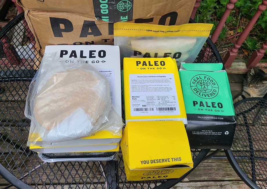 Contents Of Paleo On The Go Box