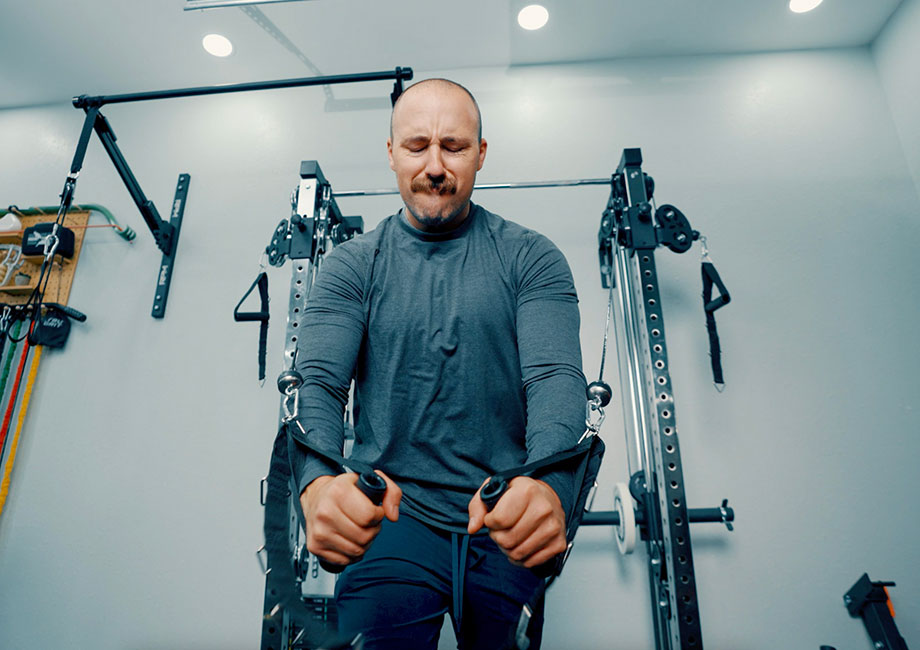 Cable crossover lower chest cheap