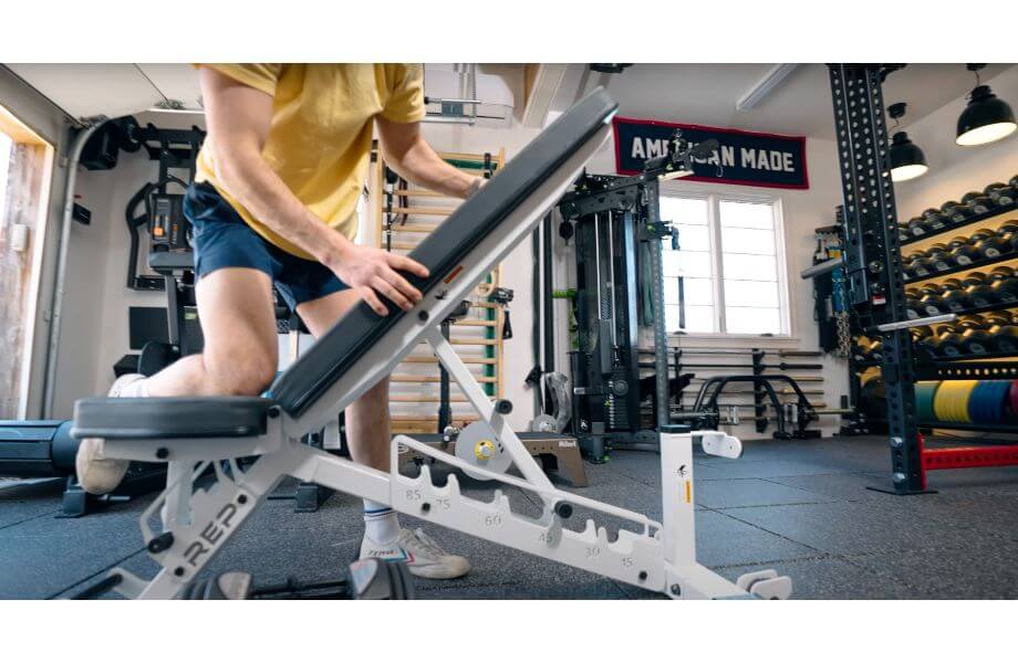 coop raising REP AB 4100 adjustable bench