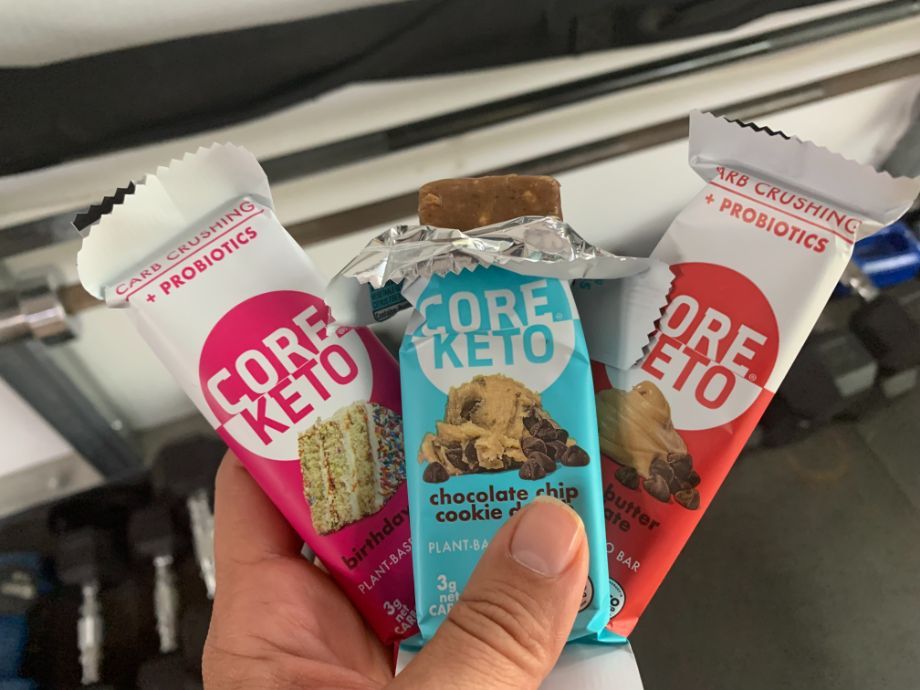 An image of Core keto bars