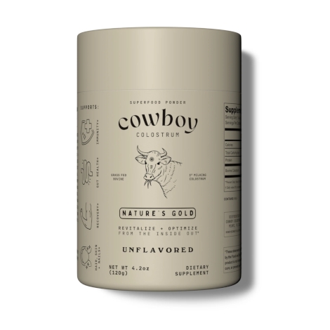 Cowboy Colostrum Nature’s Gold Unflavored Colostrum